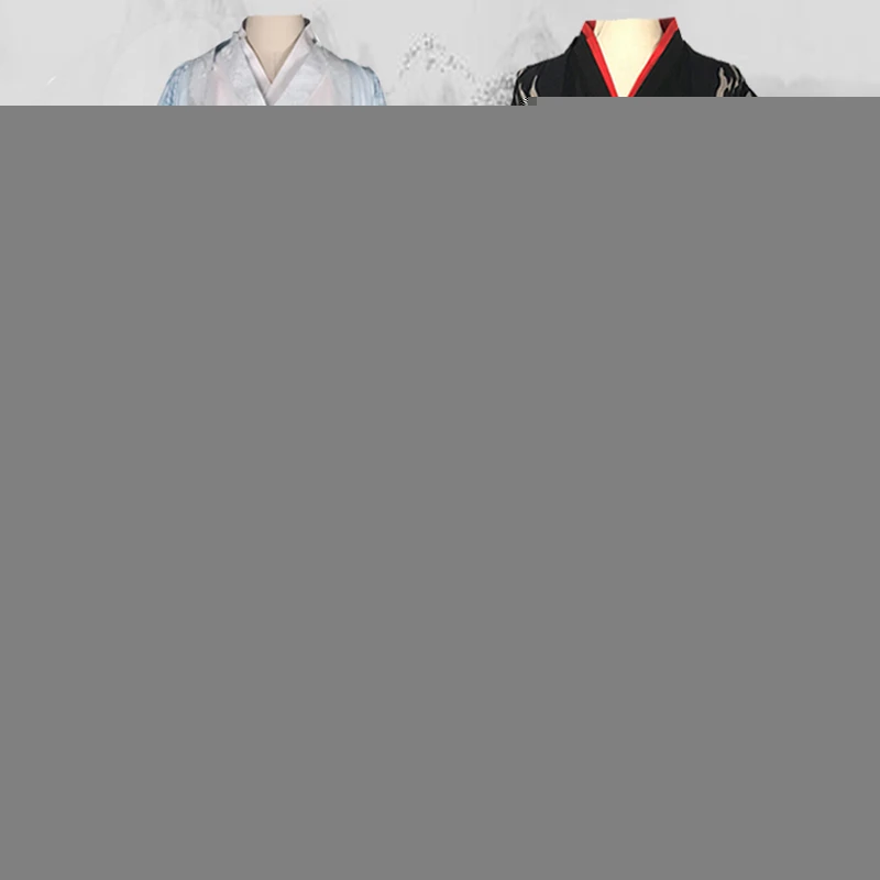 Dao Mo Shi Wei Wuxian костюм аниме для косплея Grandmaster of Demonic культивирование Косплей Lan Wangji