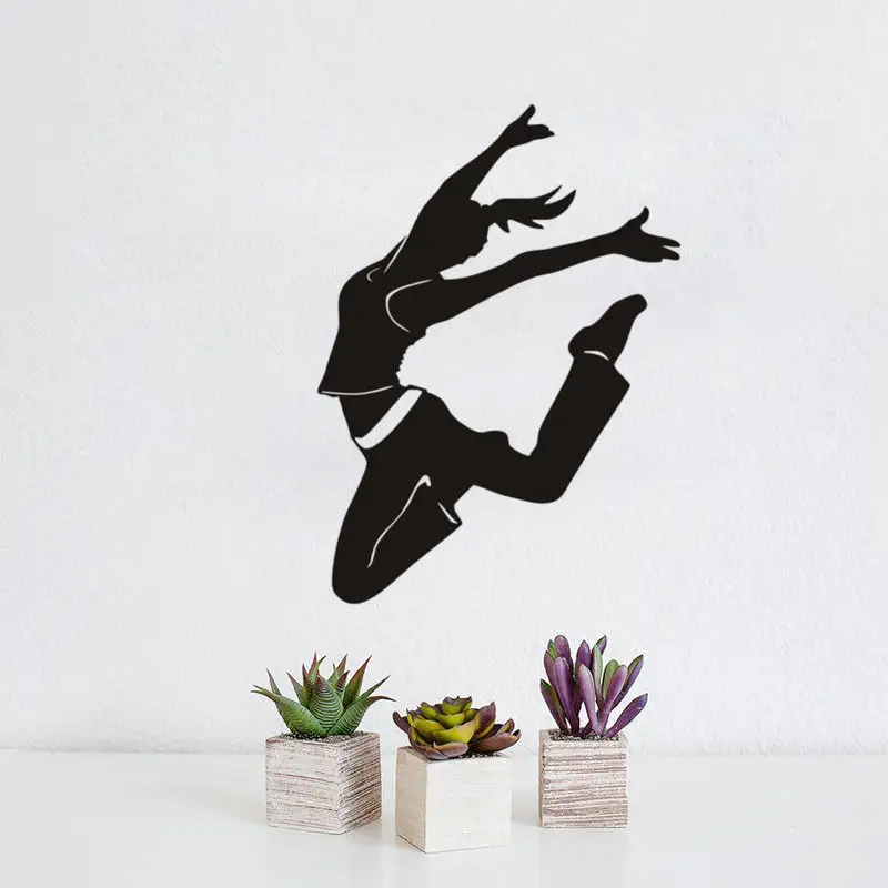 Танцор стадион виниловые наклейки на стену для домашнего интерьера съемный