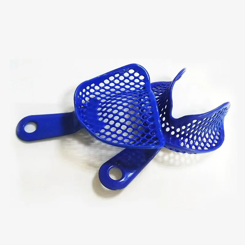 

10sets Dental Colorful Impression Tray Edentulous Jaw Tray