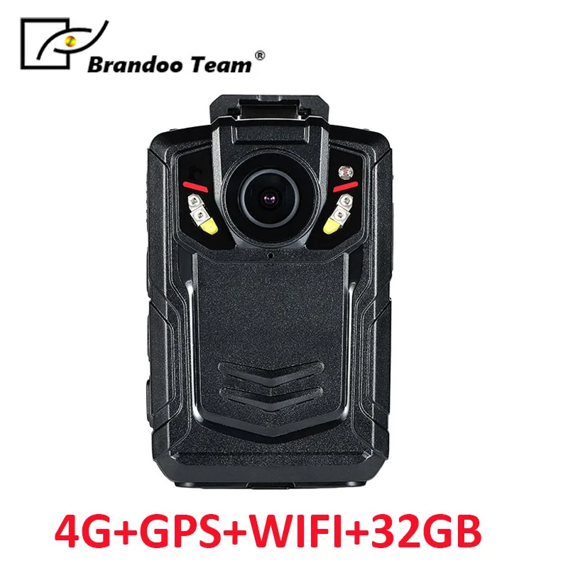 32 GB Full HD 1080 P полицейский корпус видео dvr рекордер камеры ИК Ночная камера с 4G gps WI FI