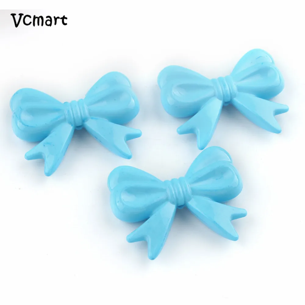 Free shipping Acrylic Bowknot Beads 47*37mm 60PCS/lot Wholesale for DIY Necklace or Bracelet | Украшения и аксессуары