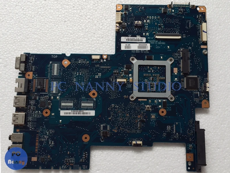 Материнская плата PCNANNY для ноутбука Toshiba Satellite C670 C675 USB 2 0 UMA 69N0Y4M14B01 Intel s989 H000033480