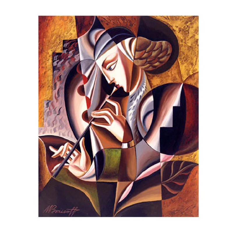 

Hand Painted Abstract Women Oil Painting 100% Handmade Canvas Art Home Decoration For Living Room Decorative Pictures