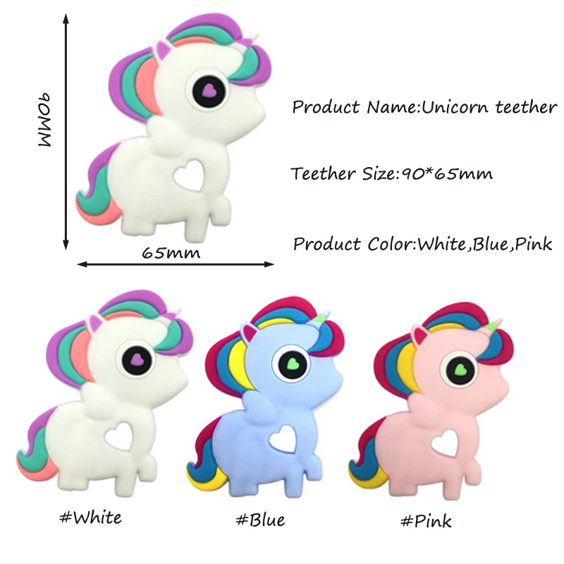 1 шт. силиконовый Прорезыватель для зубов коала фламинго единорога черепаха Giaffe