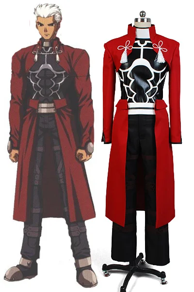 Fate Stay Night Косплэй стрелок костюм для Хэллоуина вечерние эмия Арчера костюмов
