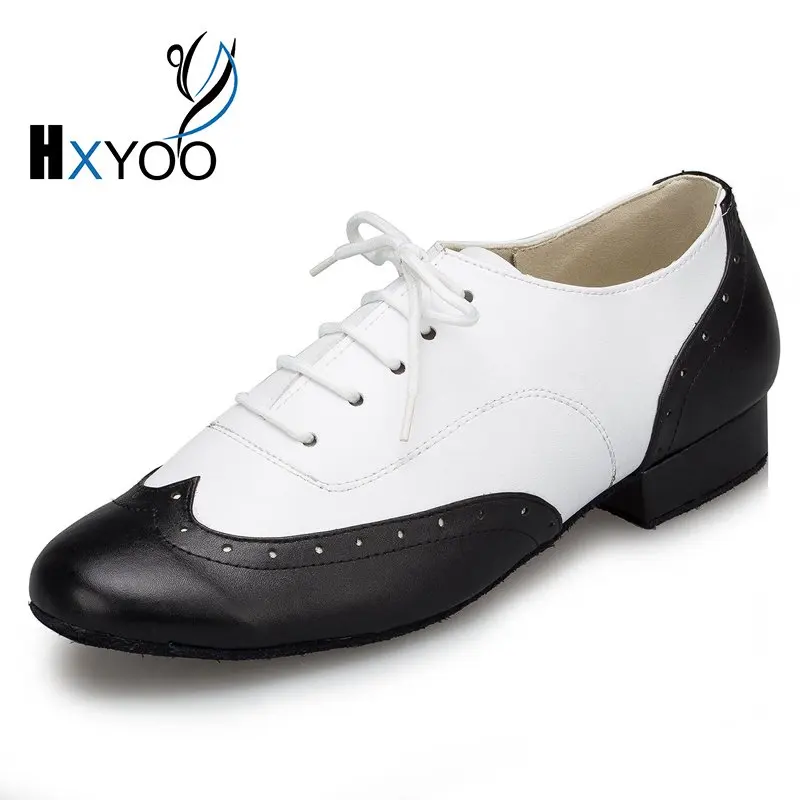 HXYOO 2017 новая модель черные белые разные цвета мужские туфли для
