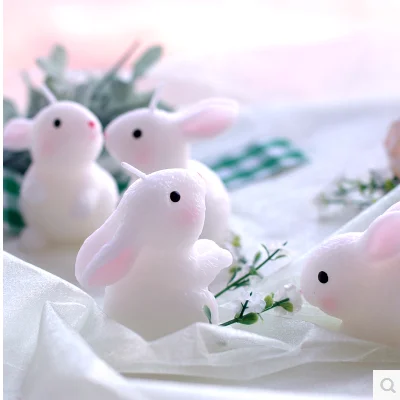 1 шт. Силиконовые Формочки в форме зайца резиновые силиконовые формочки для