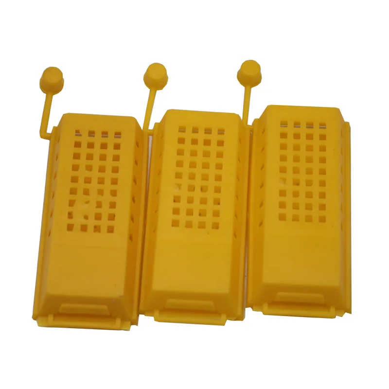 100 Pcs Bee Feeding Device Prisoners Cage Beehive Honey Beekeeping Queen Tools Wholesale | Дом и сад