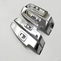 4pcs fit for jeep cherokee 2014 2015 2016 2017 chrome interior window switch panel cover bezel trim frame molding surround