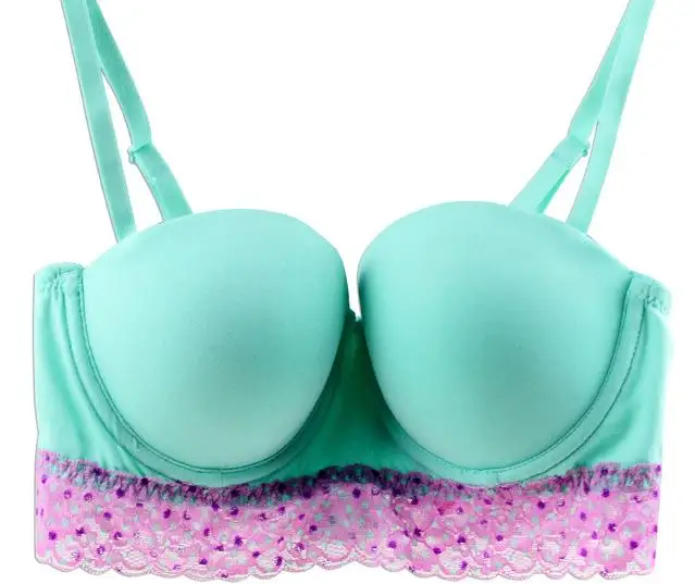 Elegant retro hit color lace lingerie 
