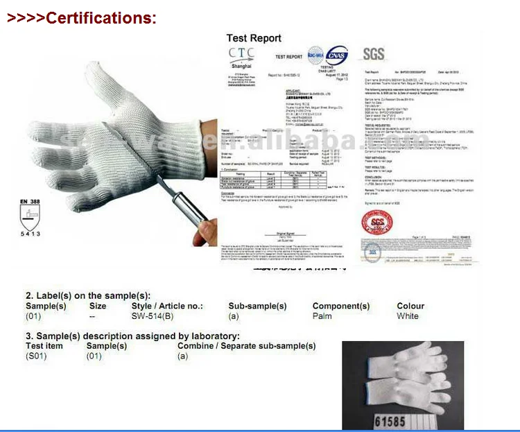 3110 рабочие перчатки resistanct уровень 5 перчатки для безопасности рук