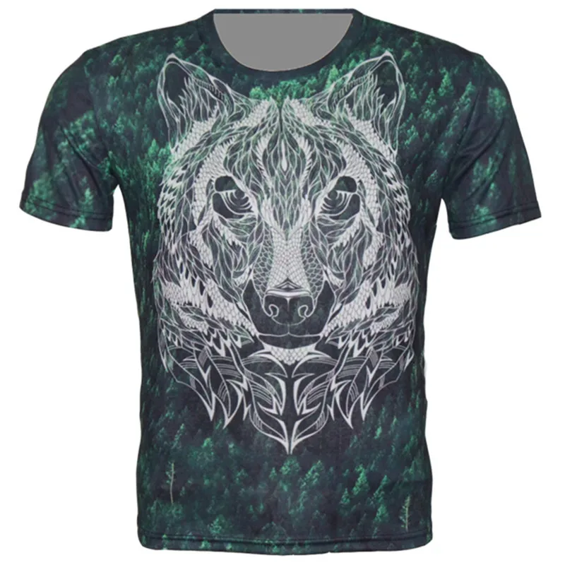 

Children New 3D T Shirt Animal Lion Tiger The leopard Brand Design T-Shirt Boy Girl Casual Crewneck Tops Fit 4-15 Years 95-155CM