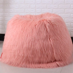 LEVMOON Bean Bag Крышка для шезлонга, мебель для гостиной диван стулья без наполнения, Beanbag кровати ленивое сиденье zac, Крытый Beanbags - Цвет: rose