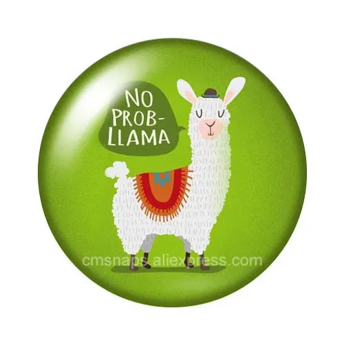 Без prob llama Альпака 10 шт Смешанные 12 мм/18 мм/20 мм/25 мм круглые фото стекло кабошон демонстрационная плоская задняя часть делая результаты - Цвет: ZB1044-F