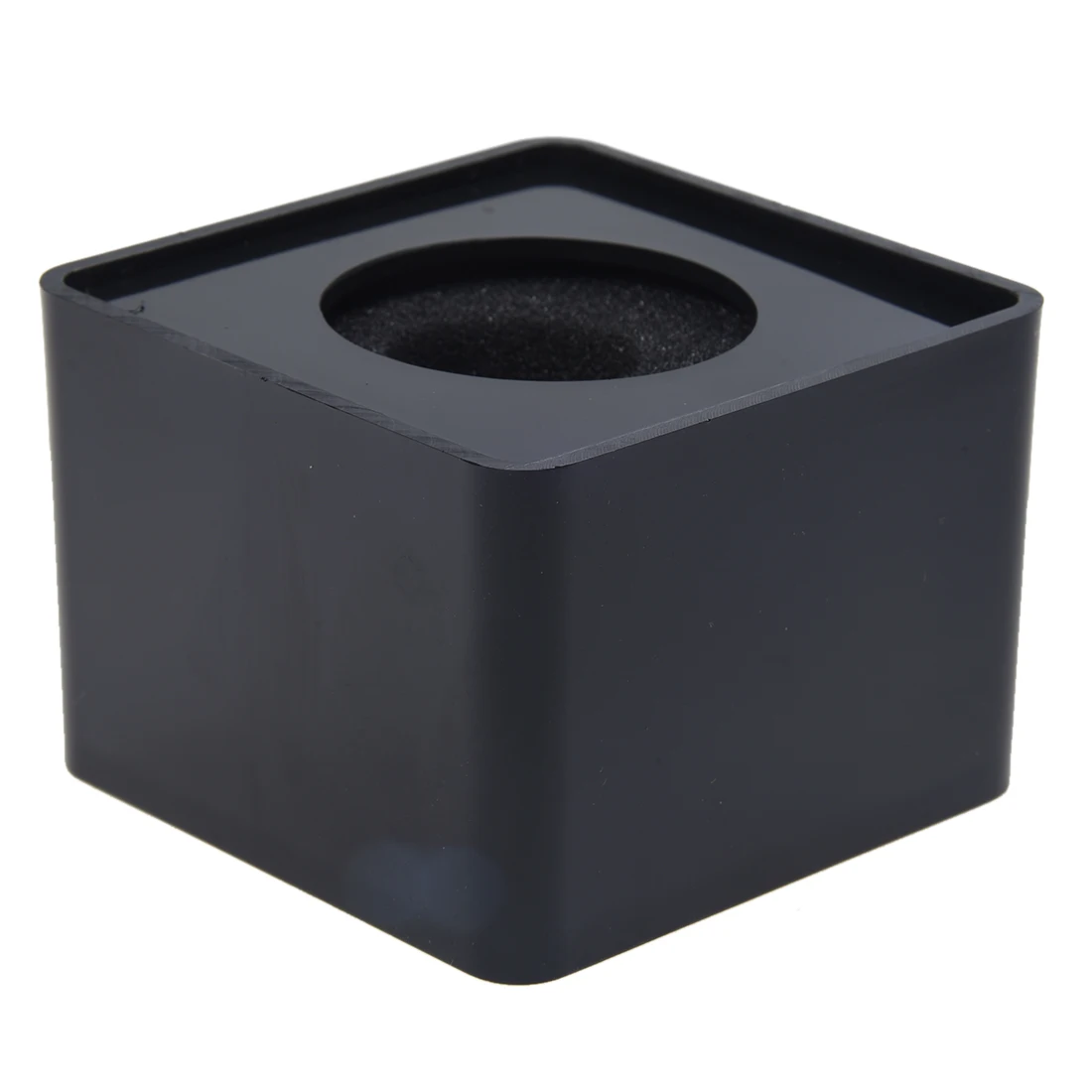 1 шт. Черный ABS микрофон Микрофон Интервью квадратный логотип флаг станция |