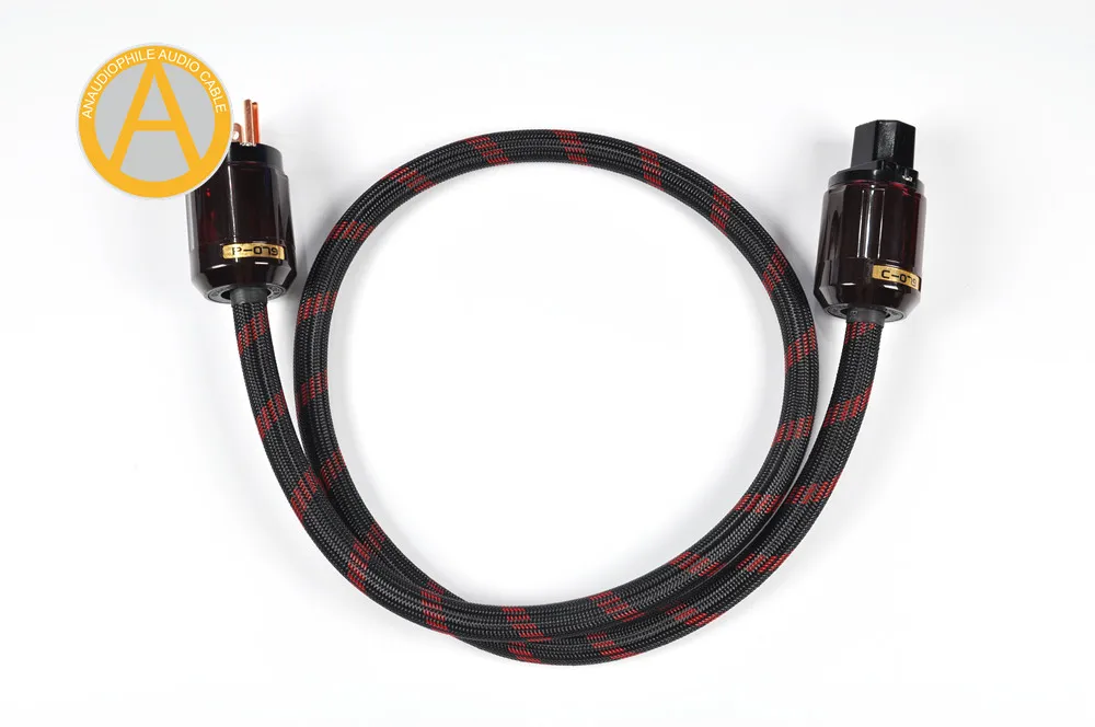 Кабель питания ANAUDIOPHILE PWC01 Hi Fi толстый 4N OFC кабель высокопроизводительный с