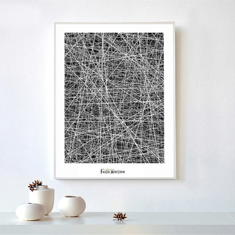 Картина на холсте HAOCHU с абстрактным рисунком | Дом и сад