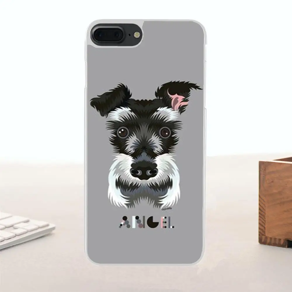 Миниатюрный щенок шнауцера Bixedx с мягким дизайном для Huawei Honor Mate 7 7A 8 9 10 20 V8 V9 V10 G Lite