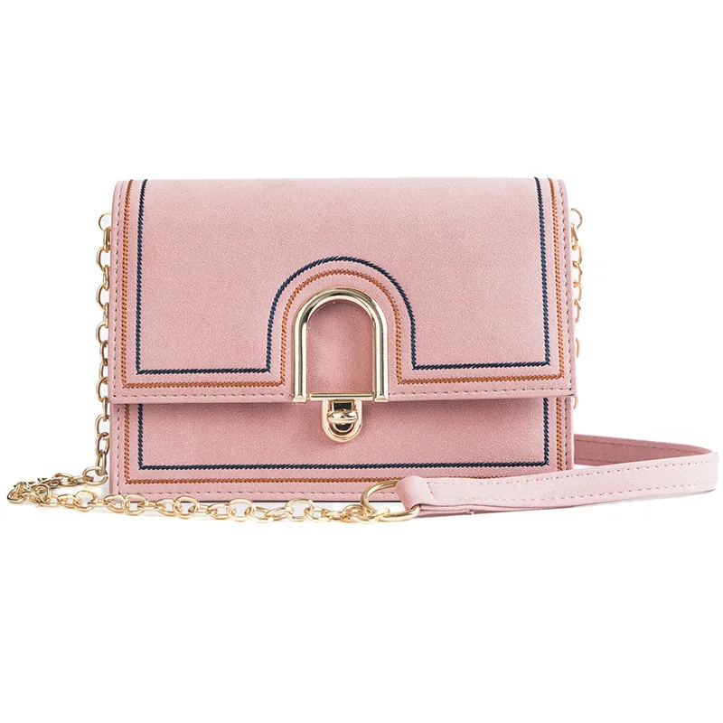 2018 Новая мода скраб для кожи сумка Для женщин маленькая сумочка женская цепочка клапанами|Сумки с ручками| |