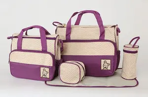 5 шт.компл. новая сумка для подгузников 7 цветов для мам и малышей сменные сумки для хранения принадлежностей для мамы детские товары