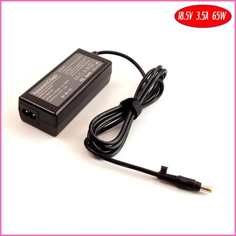 18 5 V 3.5A 65W Ноутбук Ac адаптер Зарядное устройство для HP DC359A # ABA DL606A LPAC03 OK065B13 PPP009H PPP009L