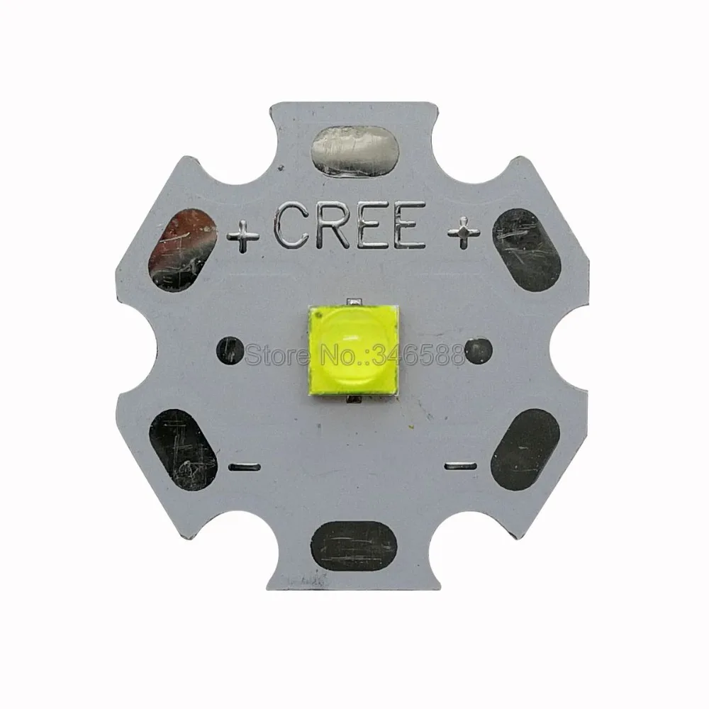 10 шт. Cree XPG3 светодиод высокой мощности 1 Вт 6 диодный излучатель холодный белый