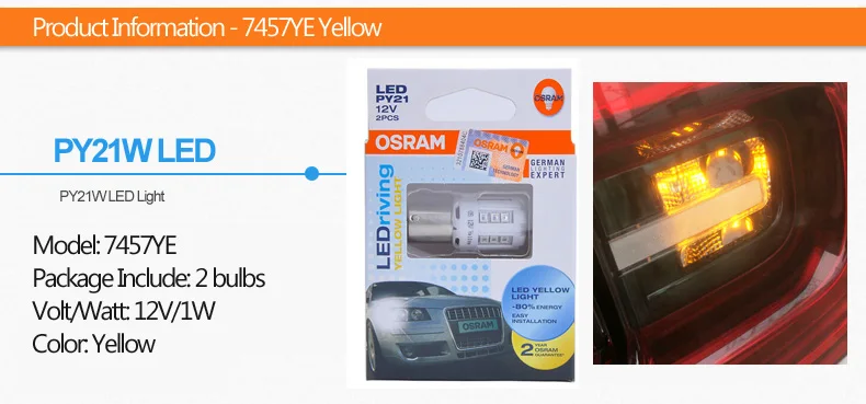 Лампа Ксеноновая OSRAM СВЕТОДИОДНЫЙ T10 T20 S25 W5W W21W P21W P21/5 Вт PY21W светодиодный расклинивающий Стандартный автомобильный Боковой габаритный фонарь лампы сигнала поворота светильник Интерьер светильник пара