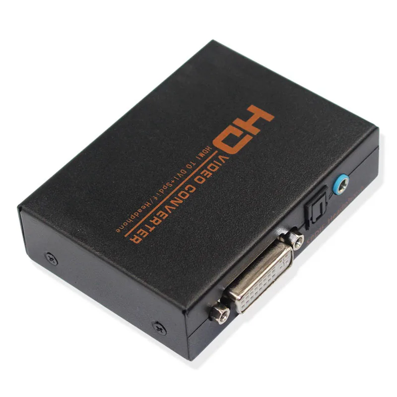 Преобразователь Аудио HDMI DVI цифровой в аналоговый с оптическим адаптером SPDIF Toslink