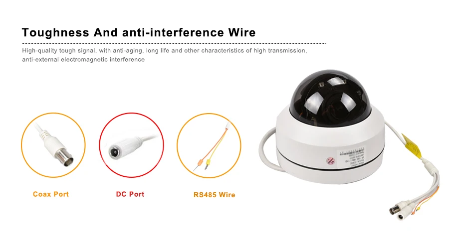 CCTV безопасности Открытый AHD 1080P Мини-Купол PTZ камера Pan Tilt 4X Zoom AHD TVI CVI CVBS 4в1 2MP День Ночь ИК 50 м IP66 водонепроницаемый
