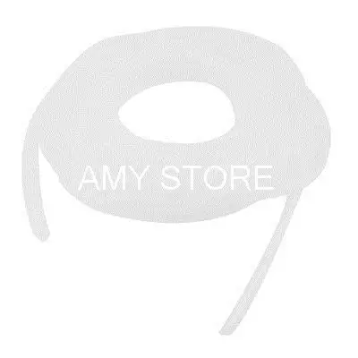 10M 32.8Ft PE Polyethylene Spiral Cable Wire Wrap Tube White 10mm Dia | Sleeves
