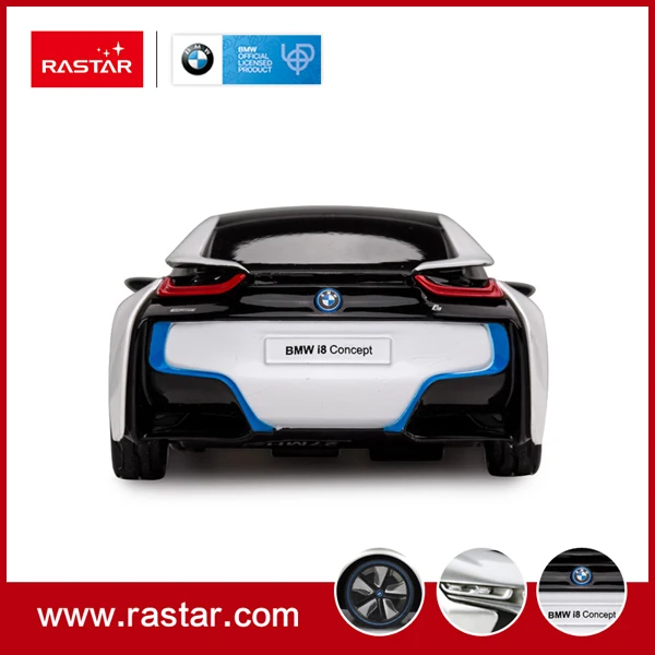 Rastar лицензированный R/C 1:24 весы BMW I8 Дистанционное управление автомобиль brinquedo menino