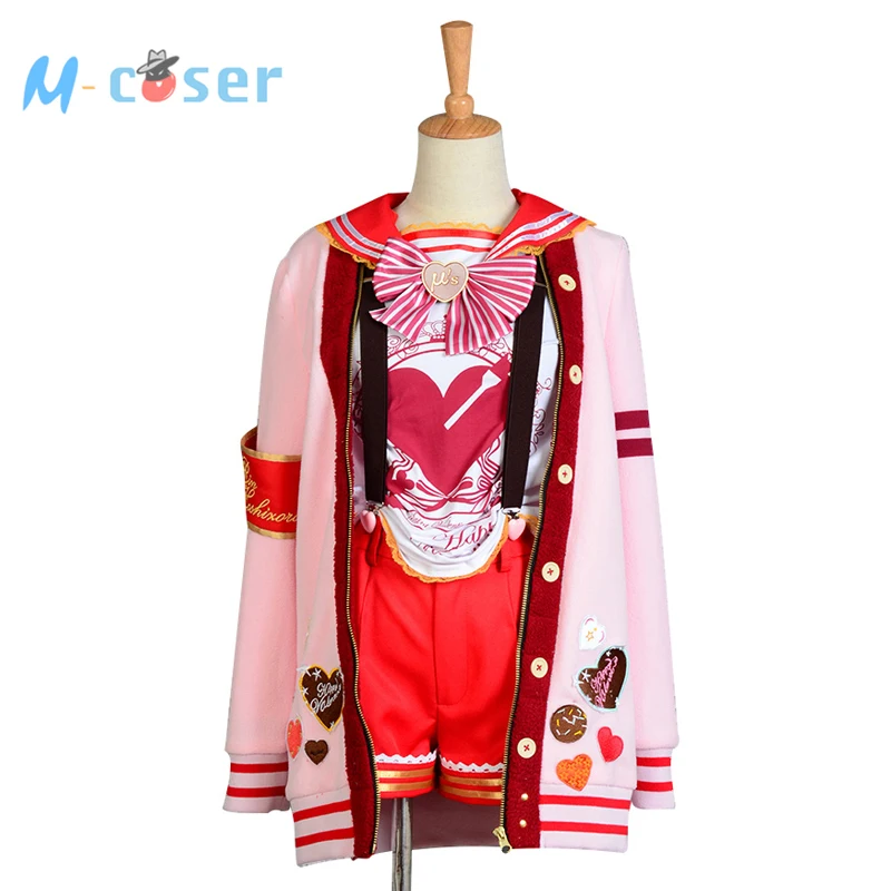 LoveLive! Костюм Rin Hoshizora для женщин и девочек костюм косплея на Рождество