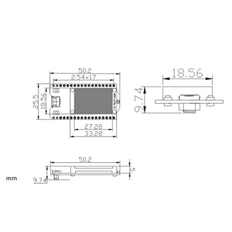 SX1276 ESP32 LoRa 0,96 дюймовый синий светодиодный цифровой дисплей Bluetooth wi-fi-комплект модуль IOT макетная плата для Arduino 868 МГц 915 МГц