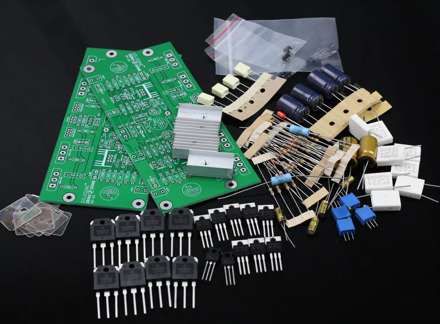 

One Pair HM2S-50W Class A Power Amplifier Kit Base On KELL-KSA50 Amp 50W+50W