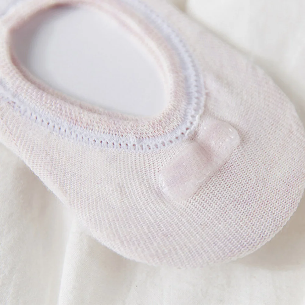 Summer Women Funny Socks Candy Color Cartoon Animal Vegetable Pattern Boat Silicone Non-Slip Invisible Cotton Sokken | Женская одежда