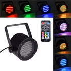 10X Par огни RGB сценические лампы PRO DJ шоу оборудование для вечеринки сценическое освещение DMX512 Диско-бар Рождество 86 LED стробоскопические огни Soundlight