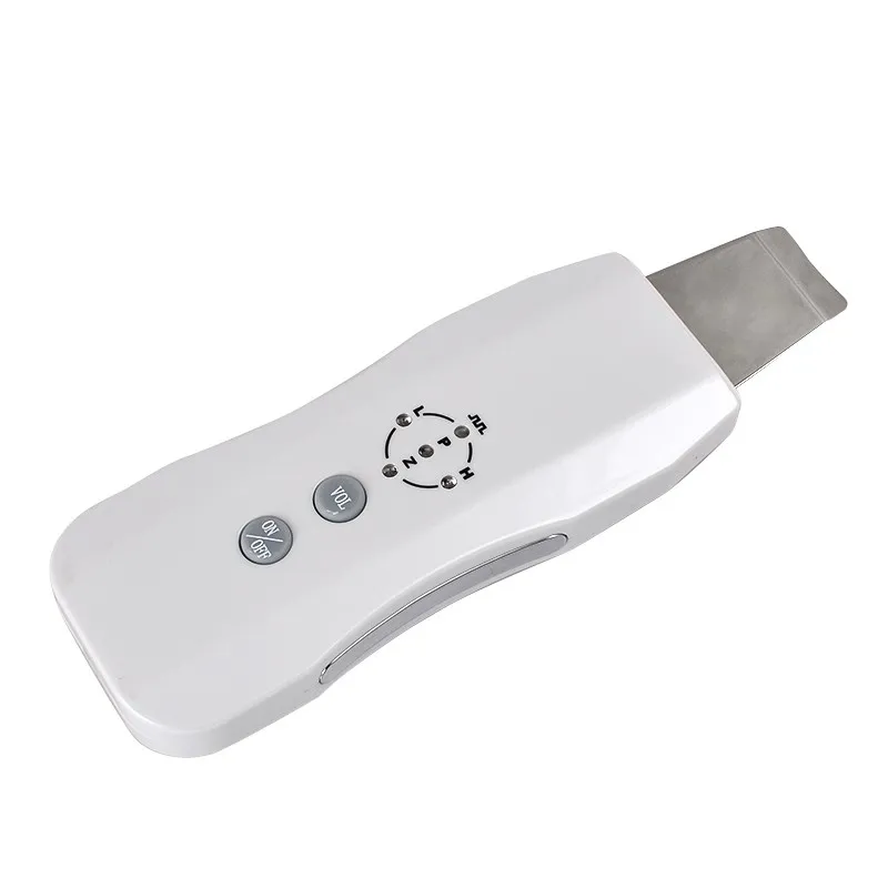 Koop Oplaadbare Hot Koop Draagbare Huid Scrubber Ion Ultrasone Massager Ultrasound Facial Peeling Cleaner 110V-220V Voor Elke Land