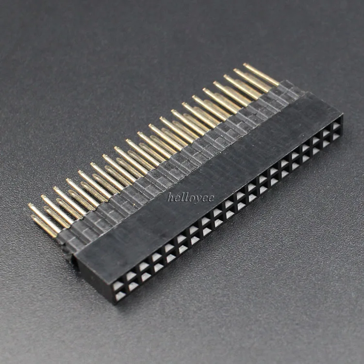 Hellotronics 10 шт./лот 8 5/5 0/10 5 мм Raspberry Pi A + B 2 3 4 Экстра Высокий 2x20 Pin разделители
