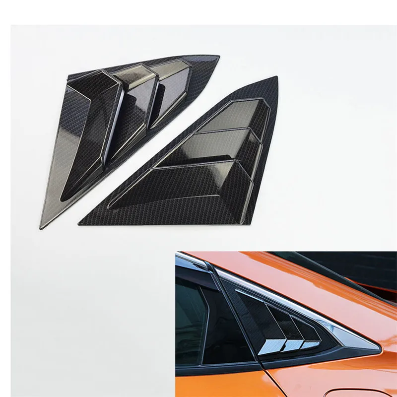 2 шт./компл. Автомобильная задняя панель боковые вентиляционные жалюзи задние