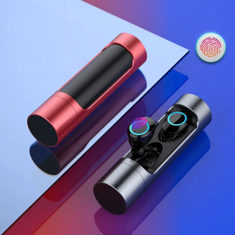 Беспроводные наушники Bluetooth 5 0 объемный звуковой сигнал бас IPX7 уличные с внешним