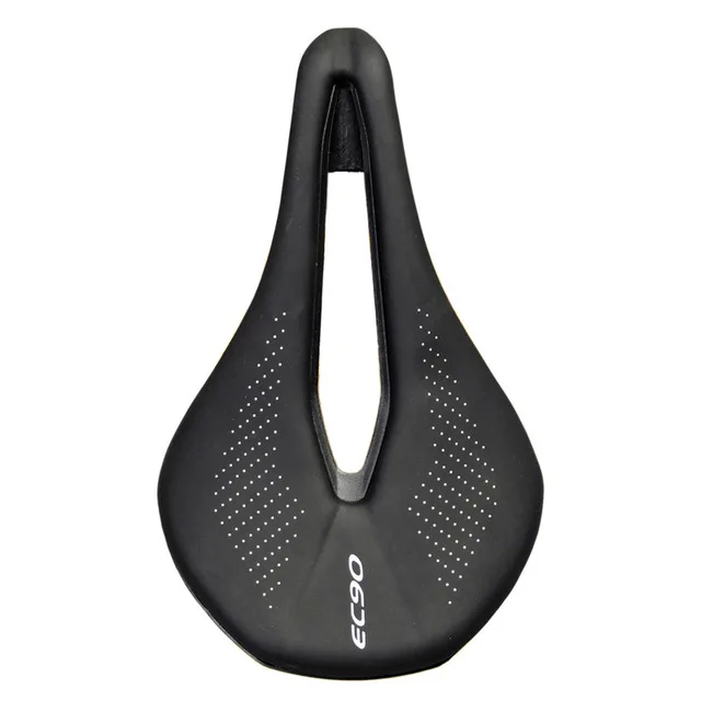 black Ec90 велосипедное седло, велосипедное седло, MTB, шоссейное велосипедное седло для горного велосипеда, Гоночное седло, полиуретановое дышащее мягкое удобное сиденье, подушка - Цвет: black