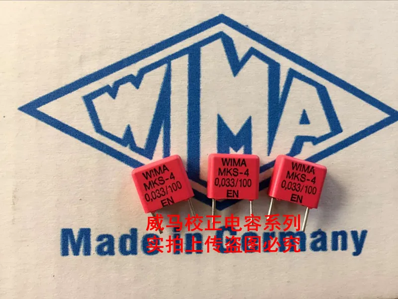 2020 hot sale 10pcs/20pcs WIMA Germany Capacitor MKS4 100V 0.033UF 100V 333 33n P: 7.5mm Audio capacitor free shipping