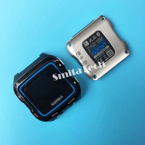 Black Blue 920XT Для Garmin Forerunner 920XT ForeA thlete 920XTJ gps часы передний чехол стекло с ЖК-экраном и литий-ионный аккумулятор с нижней частью - Цвет: Black Blue 920XT