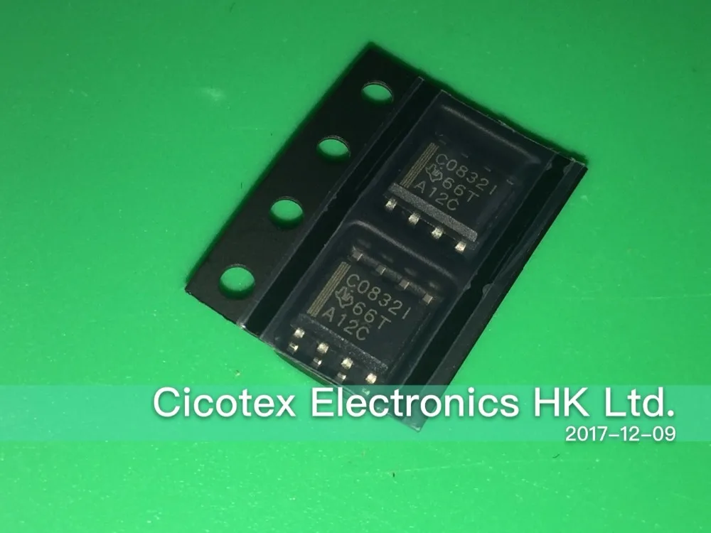 

2 шт./лот TLC0832IDRG4 SOP8 C0832I C08321 IC ADC 8BIT 2CH SRL OUT 8-SOIC TLC0832ID