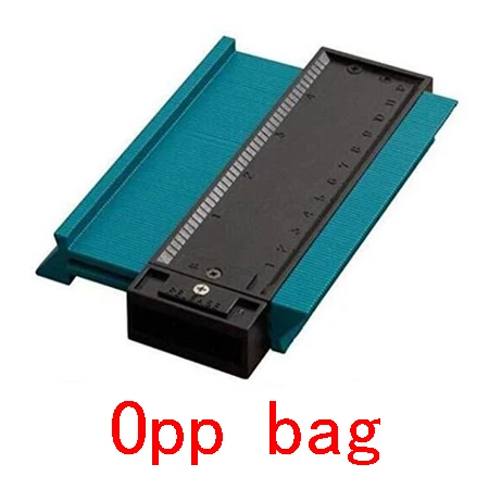 5 inch-OPP bag Пластиковый профиль копировальный Калибр контурный Калибр Дубликатор стандарт 5/1" Ширина древесины маркировочный инструмент плитка ламинат плитки общие инструменты - Цвет: 5 inch-OPP bag