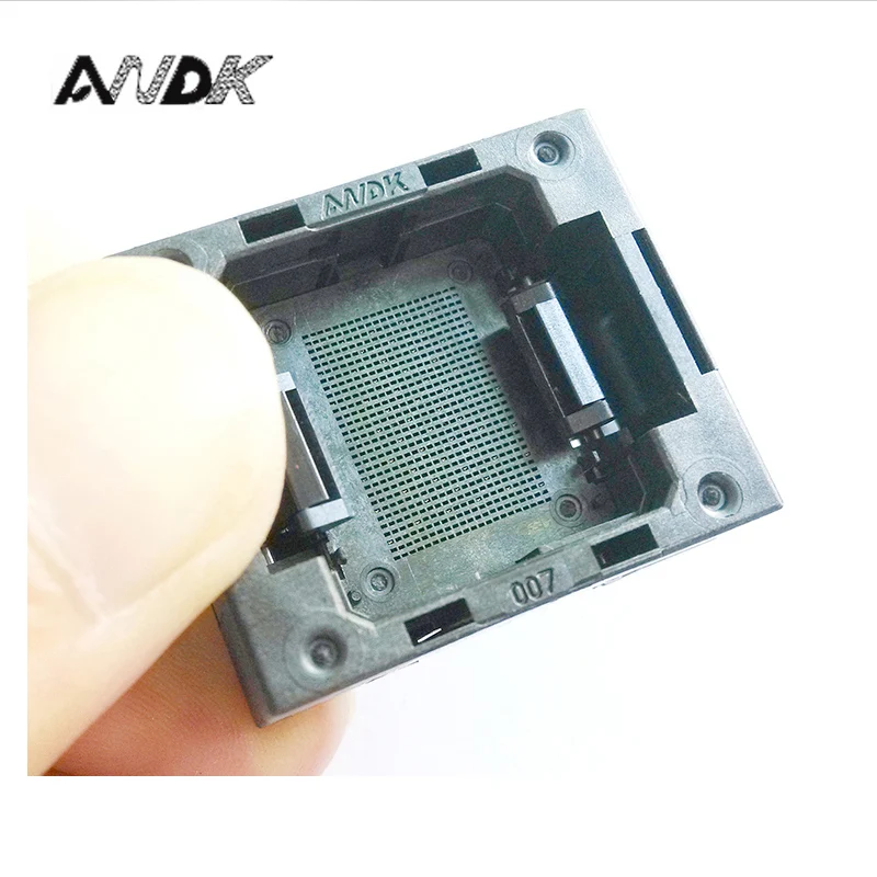 LGA60 Socket Open Top Structure IC Test Burn-in Size 13*17mm Programming LGA Adapter Conversion Block | Обустройство дома