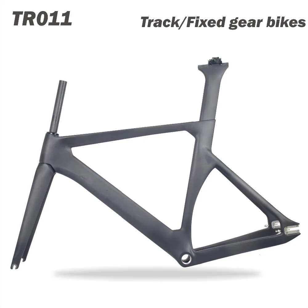 Рама для велосипеда Miracle Bikes 2021 Carbon Track bike рама с фиксированной передачей матовая