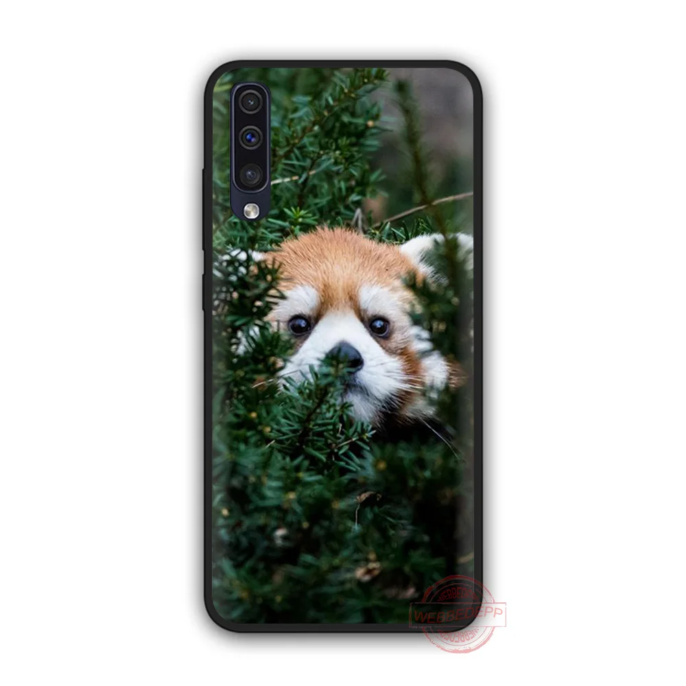 3 WEBBEDEPP животных Лисий мех енота мягкий чехол для samsung A3 для детей 5, 6, 7, 8, 9, J6 A10 A20 A30 A40 A50 A60 A70 S M10 M20 M30 M40 - Цвет: 3