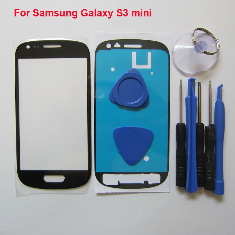 Для samsung Galaxy S3 mini сенсорный экран сенсор ЖК дисплей Переднее стекло на i8190 GT