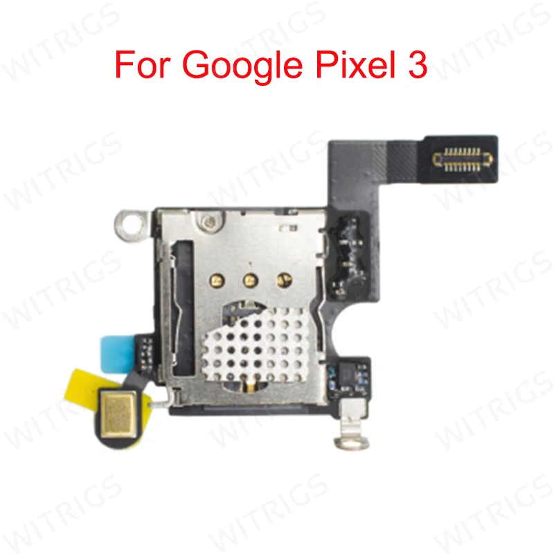 Слот гибкий кабель для sim-карты для Google Pixel 3 Разъем считывателя sim-карты Слот Лоток Держатель гибкий кабель лента для Google Pixel3